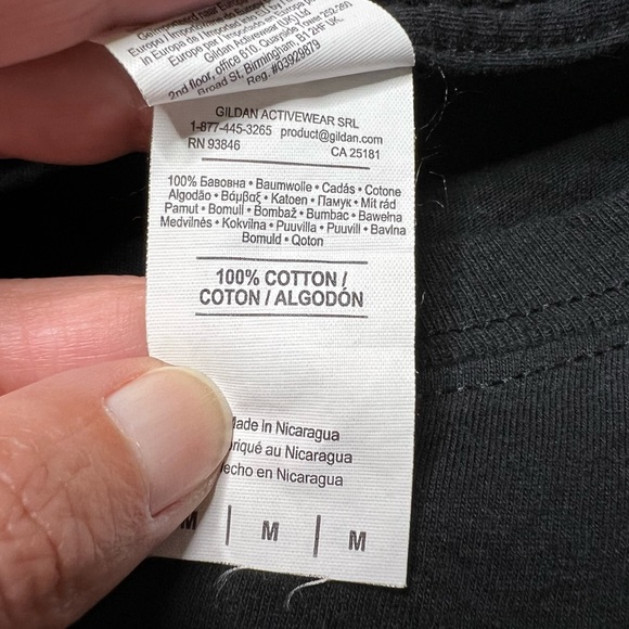 Aerosmith 1994 Wing Logo Graphic {Gildan} T-Shirt in Black Unisex Sz M - Picture 6 of 6